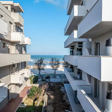 شقة Se034 - Senigallia, Graziosa Mansarda Con Vista Mare