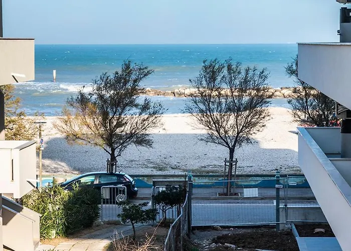 Se034 - Senigallia, Graziosa Mansarda Con Vista Mare 公寓 西尼加利亚